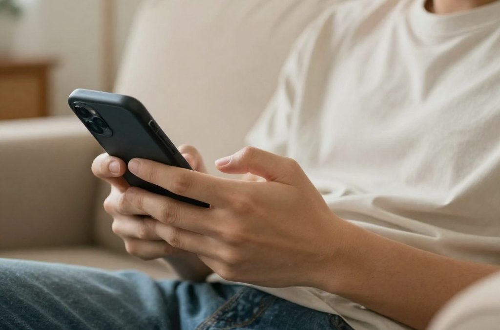 Young adult seeing if they qualify for an Oklahoma MMJ card