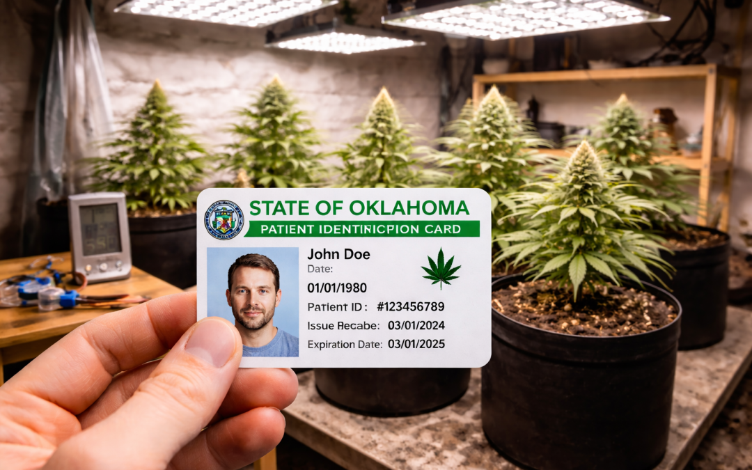 Oklahoma medical marijuana patient ID card